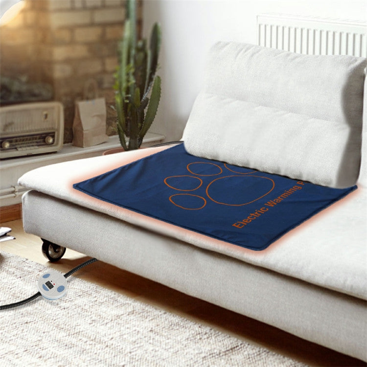 Tappetino riscaldato per animali domestici | Impermeabile e antigraffio | Tappeto termico lavabile 61 × 46 cm