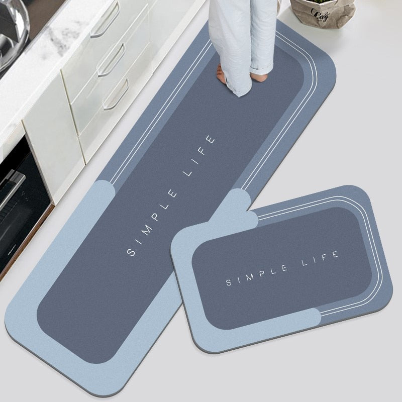 Tappeto antiscivolo assorbente per cucina e bagno
