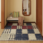 Tappeto artistico patchwork multicolore