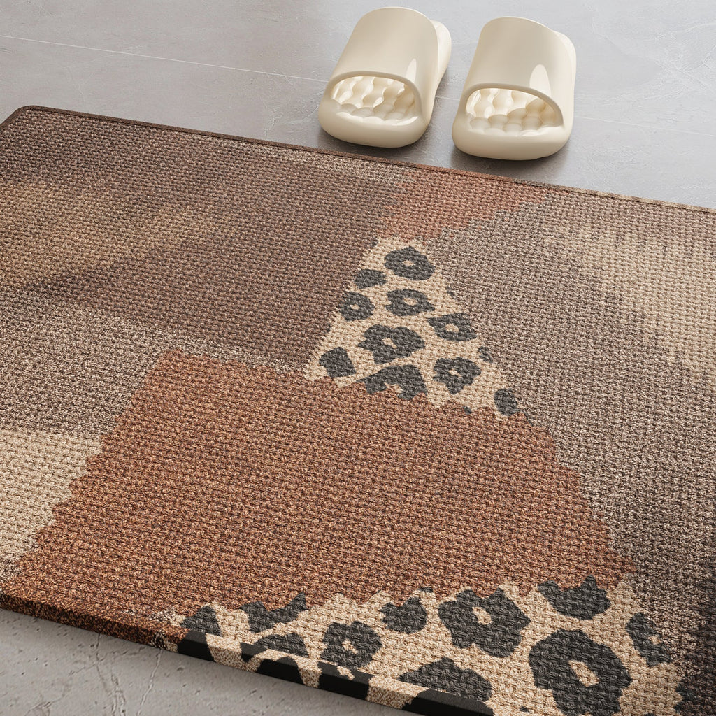 Tappeto bagno patchwork antiscivolo