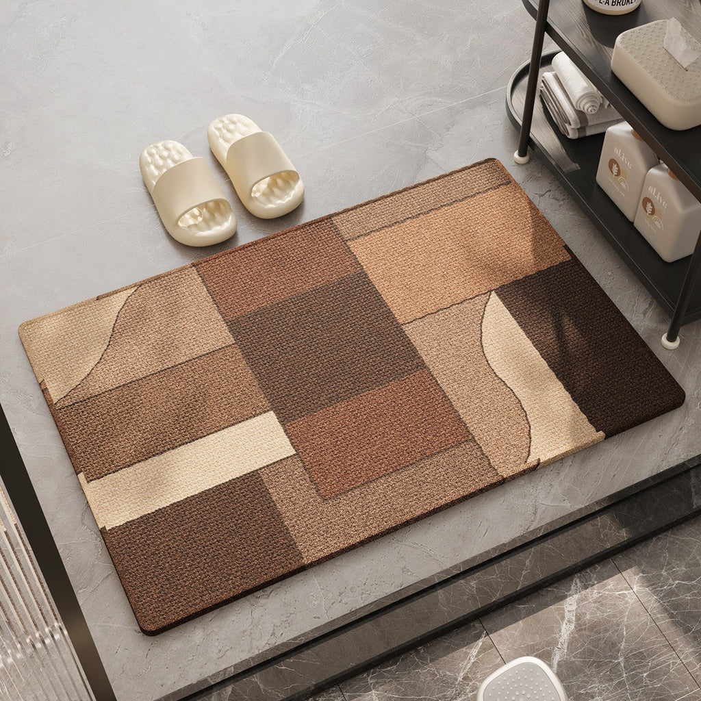 Tappeto bagno patchwork antiscivolo