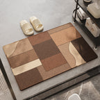 Tappeto bagno patchwork antiscivolo