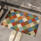 Tappeto bagno patchwork antiscivolo