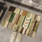 Tappeto bagno patchwork antiscivolo