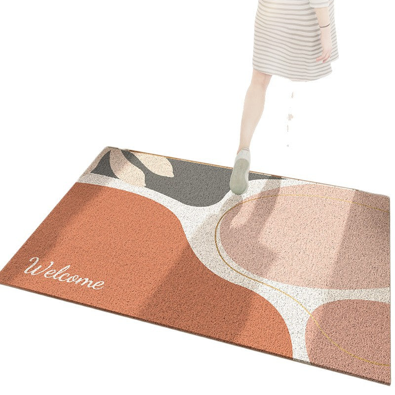Tappeto moderno con scritta Hello