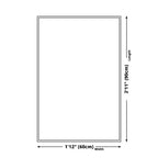 Tappeto orientale rosso e bianco effetto inchiostro lavabile antiscivolo per camera da letto