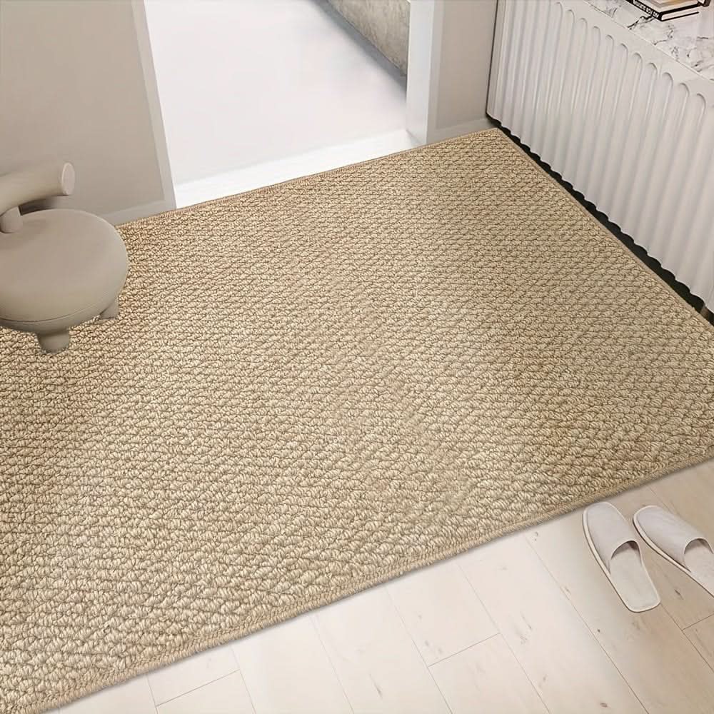 Tappeto zerbino effetto juta per pavimenti puliti e asciutti