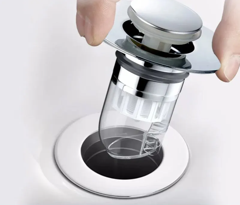 Tappo universale pop-up per lavandino CleanSeal