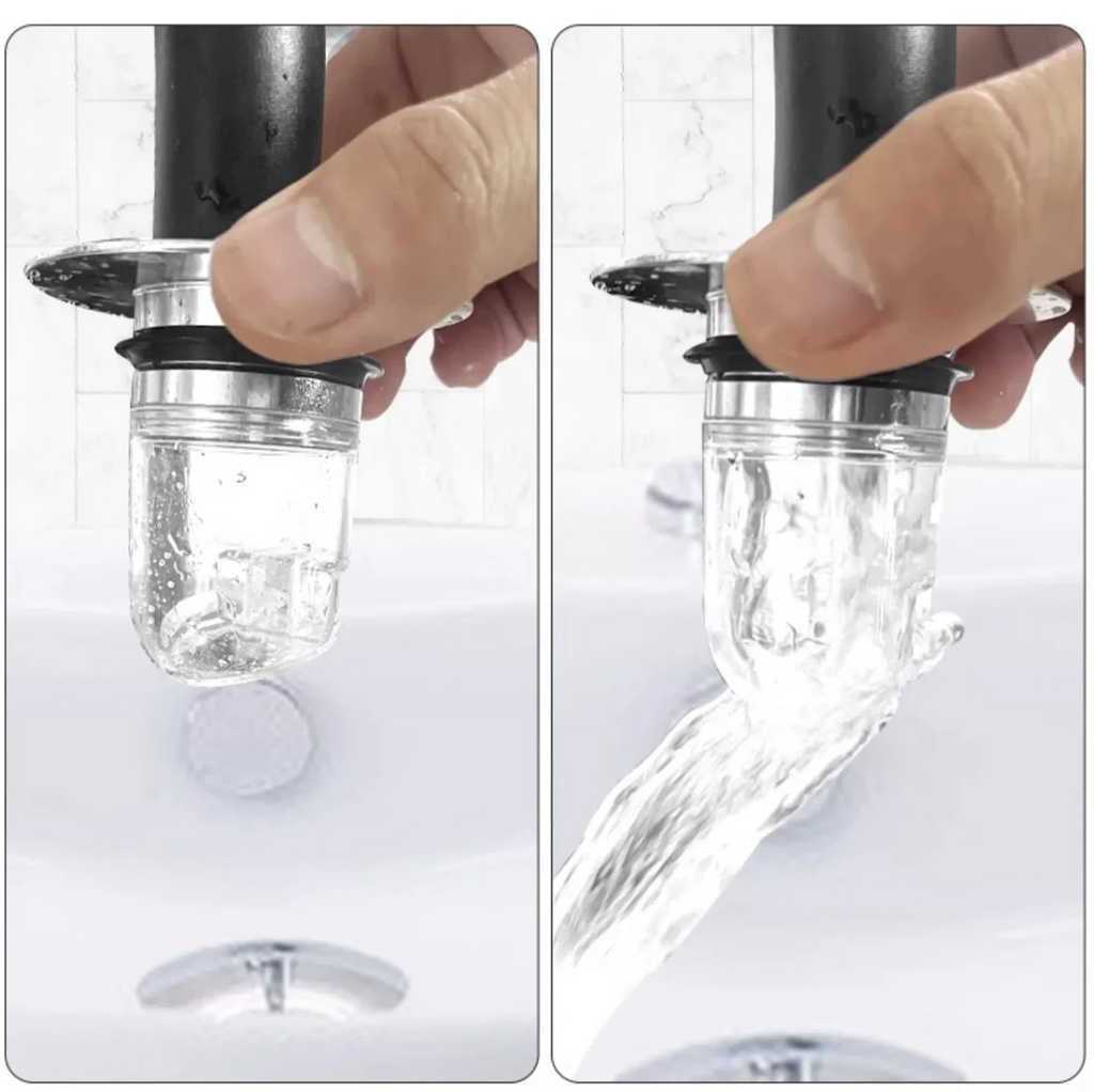 Tappo universale pop-up per lavandino CleanSeal