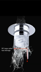 Tappo universale pop-up per lavandino CleanSeal