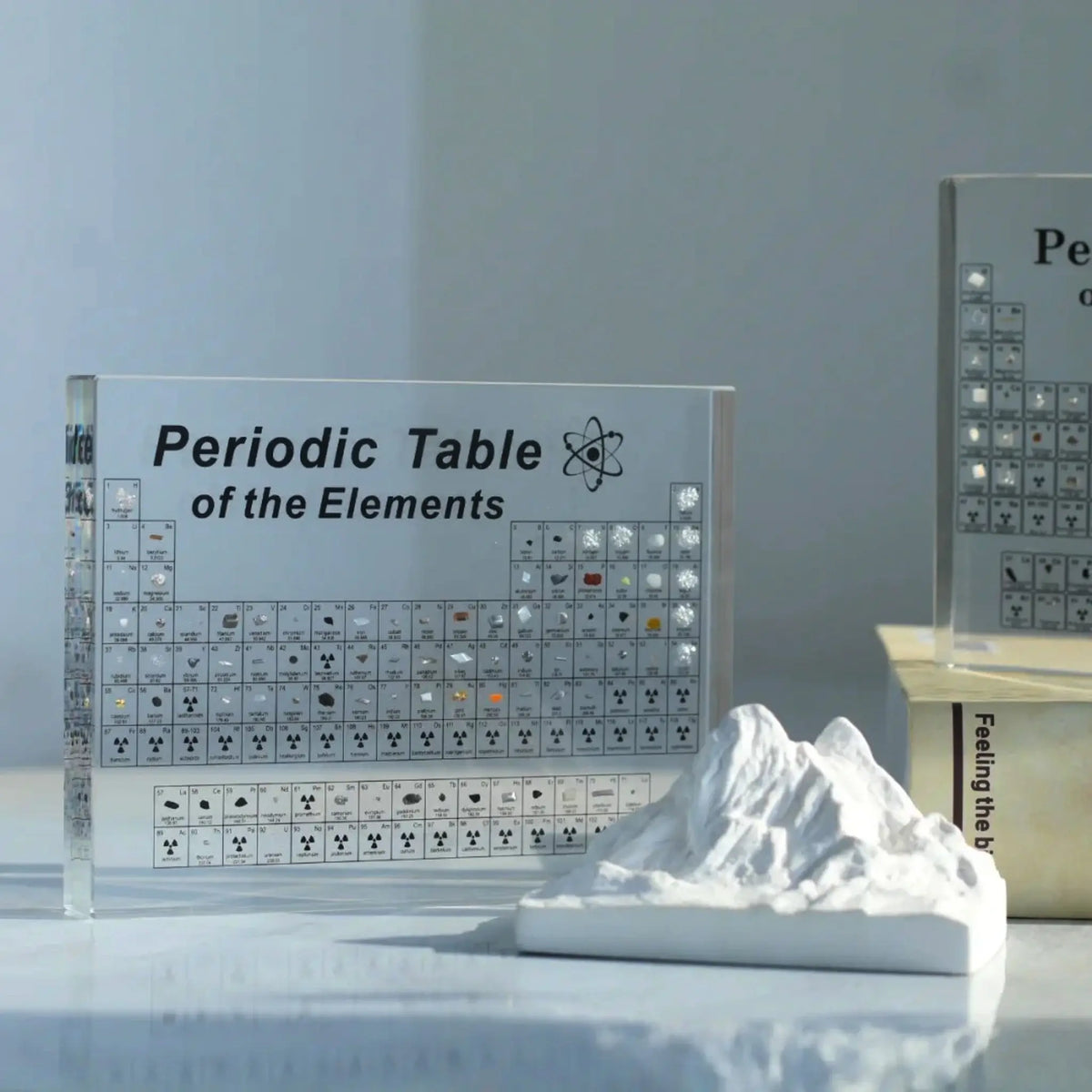 Tavola periodica con elementi reali