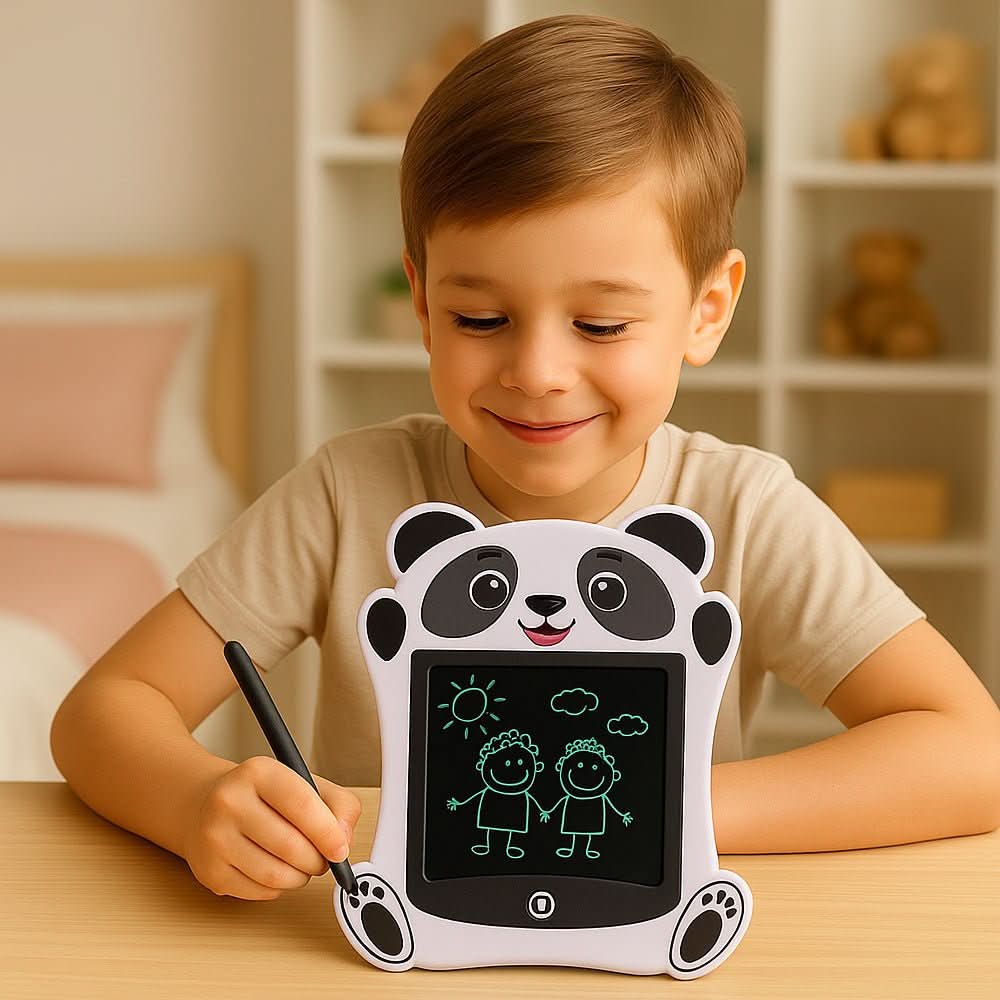 Tavoletta da disegno LCD per bambini con animali e pennino incluso