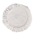 Tavolino decorativo con frange