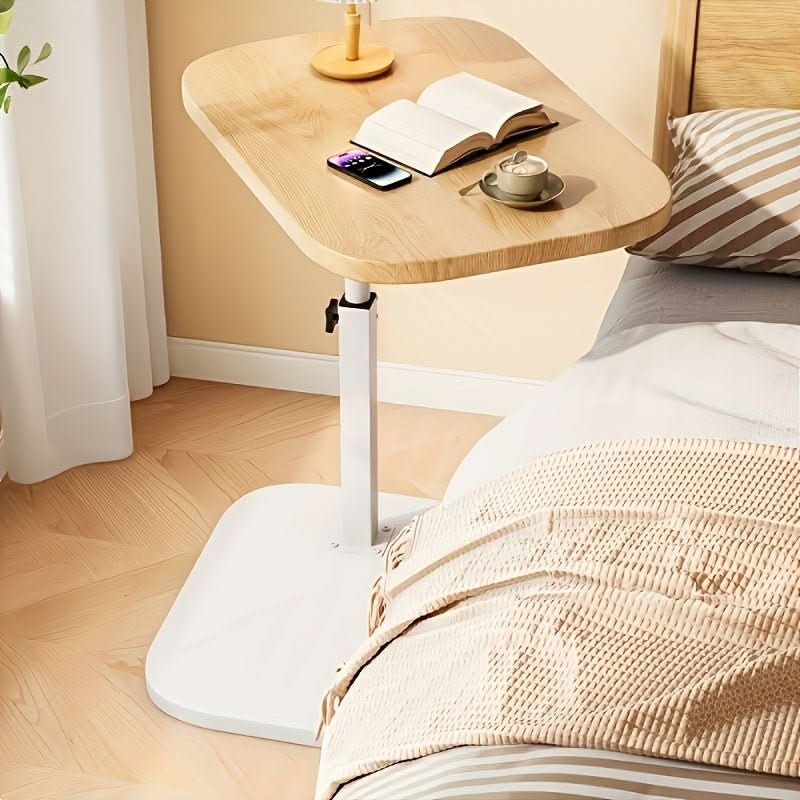 Tavolino laterale regolabile per divano e letto