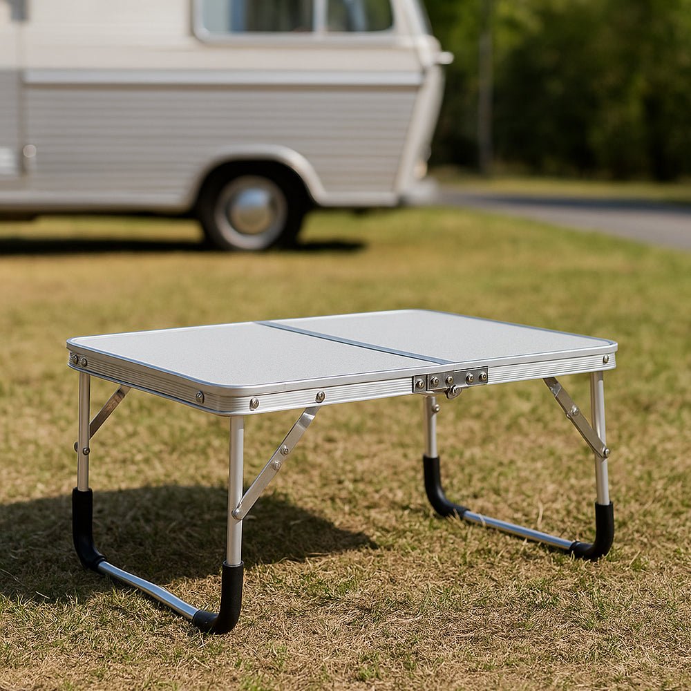 Tavolo pieghevole compatto per campeggio, balcone e outdoor