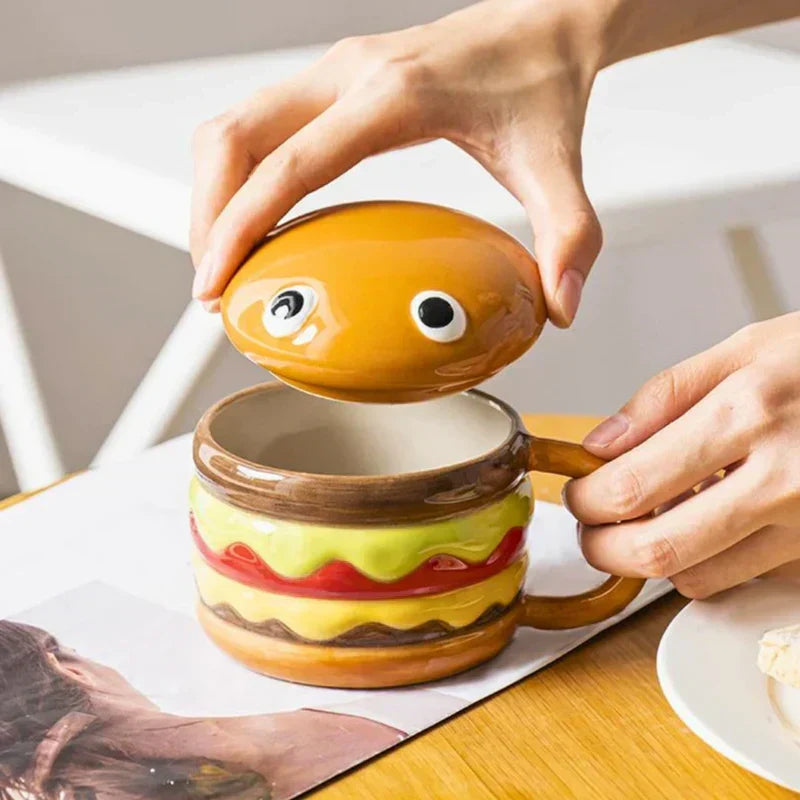 Tazza a forma di hamburger – Idea regalo originale per la cucina