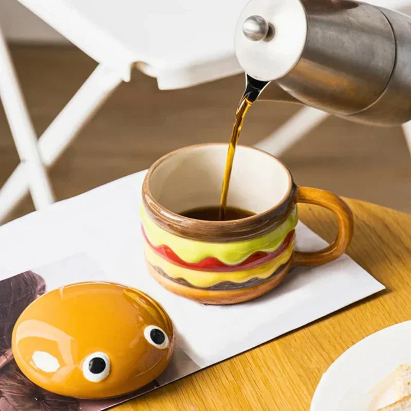 Tazza a forma di hamburger – Idea regalo originale per la cucina