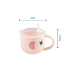 Tazza con cannuccia per bambini