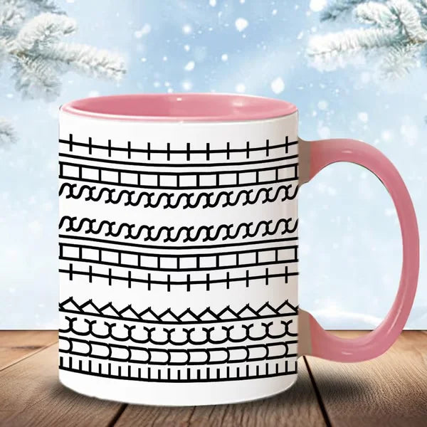Tazza con messaggio nascosto sul fondo