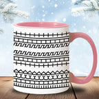 Tazza con messaggio nascosto sul fondo
