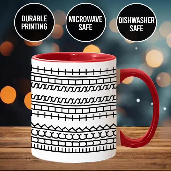 Tazza con messaggio nascosto sul fondo