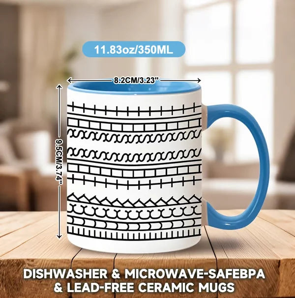 Tazza con messaggio nascosto sul fondo
