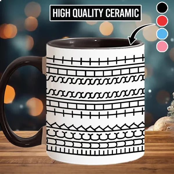 Tazza con messaggio nascosto sul fondo