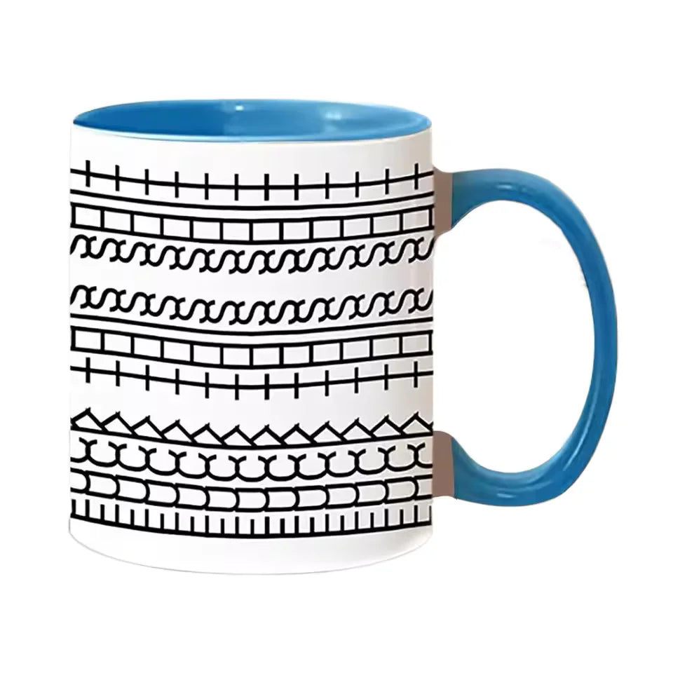 Tazza con messaggio nascosto sul fondo