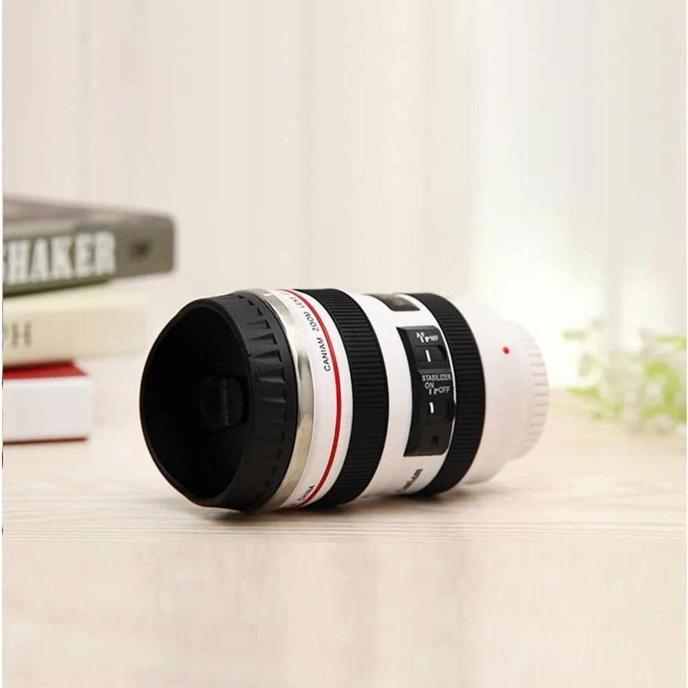 Tazza da caffè a forma di obiettivo fotografico – FocusMug