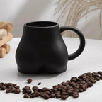 Tazza da caffè con curve femminili
