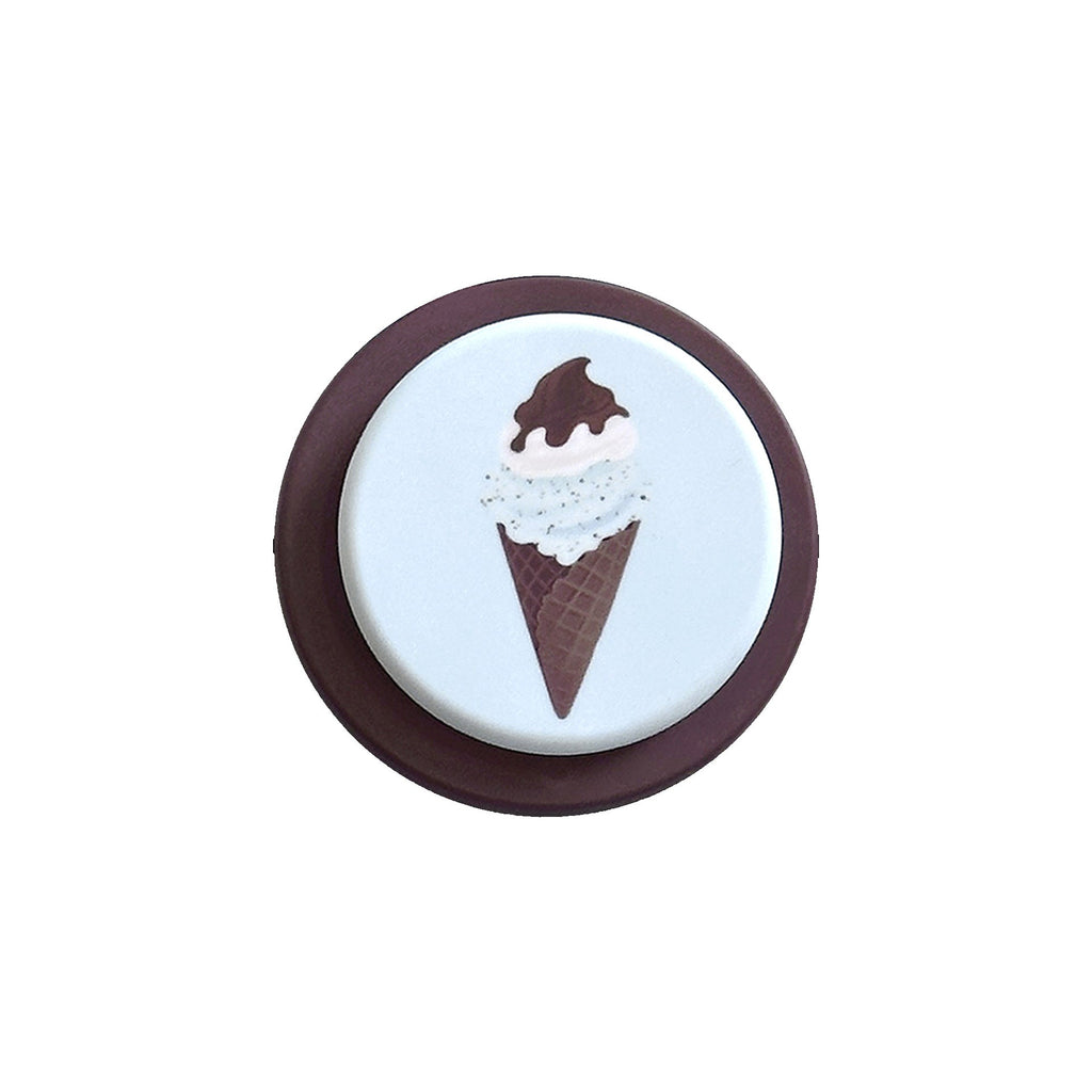 Tazza da caffè con motivo gelato menta e cioccolato