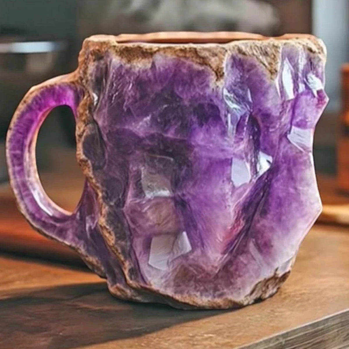 Tazze da caffè in cristallo minerale