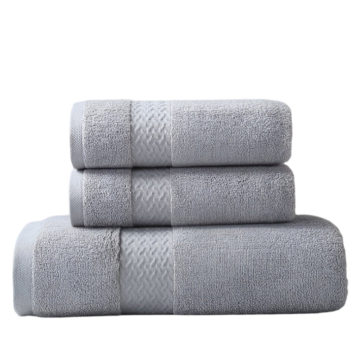 Telo bagno in cotone egiziano 100% 70×140 cm – grigio