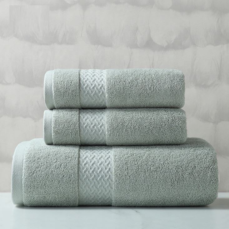 Telo bagno in cotone egiziano 100% 70×140 cm – grigio