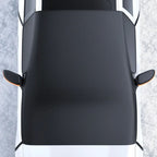 Telo copri parabrezza magnetico per auto 258×114 cm