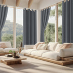 Tenda da esterno impermeabile con occhielli