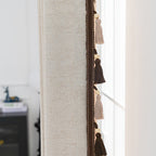 Tenda decorativa con nappe