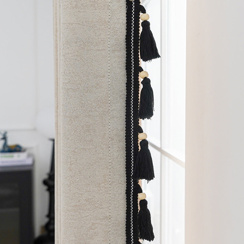 Tenda decorativa con nappe