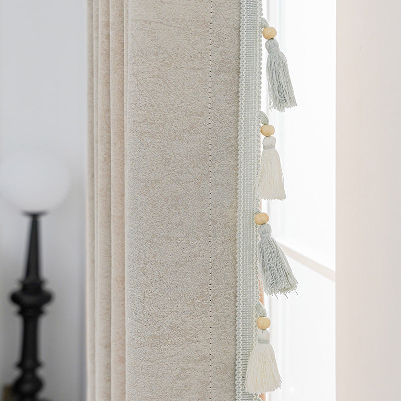 Tenda decorativa con nappe