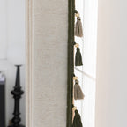 Tenda decorativa con nappe