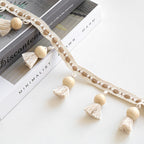 Tenda decorativa con nappine