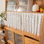 Tenda decorativa da cucina con stampa fragole