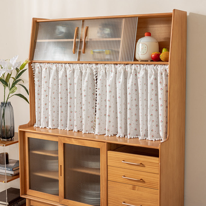 Tenda decorativa da cucina con stampa fragole