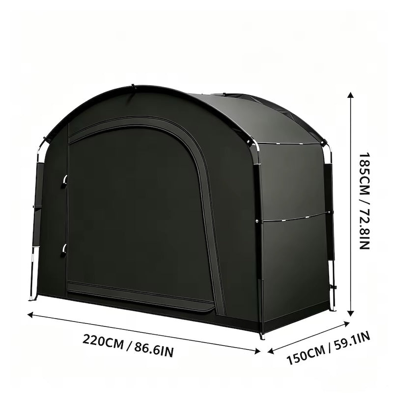 Tenda deposito impermeabile portatile da esterno