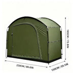 Tenda deposito impermeabile portatile da esterno