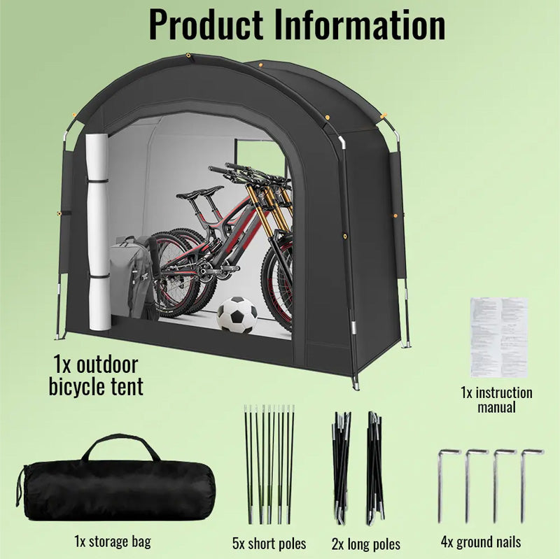 Tenda deposito impermeabile portatile da esterno
