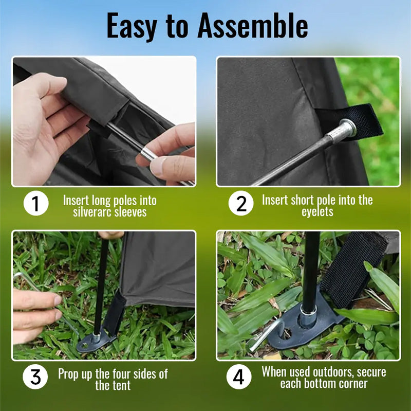 Tenda deposito impermeabile portatile da esterno