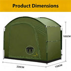 Tenda deposito impermeabile portatile da esterno