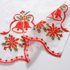 Tende decorative natalizie per finestre