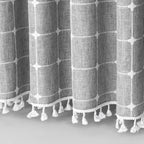 Tende decorative per finestre a quadri